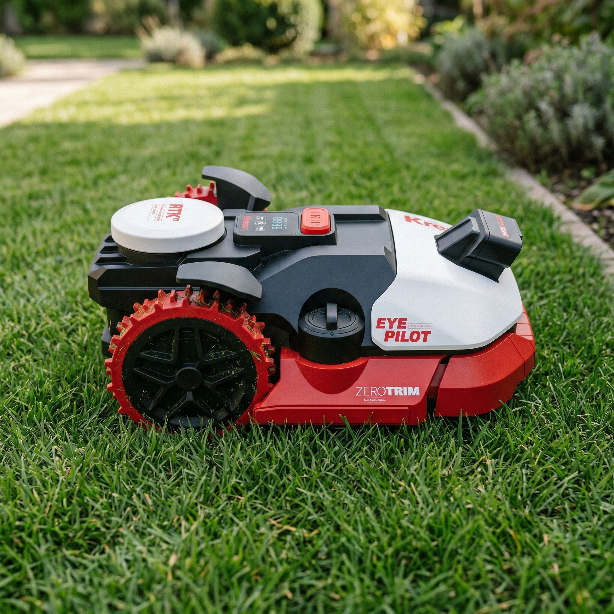 Kress KR273E EyePilot® robotmaaier tot 3000m² – 4G & kanten maaien