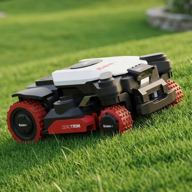 Kress KR285E EyePilot® robotmaaier 4×4 tot 5000m² – AWD, 4G & kanten maaien