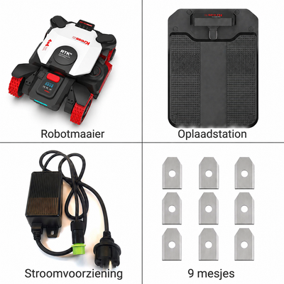 Kress KR283E EyePilot® robotmaaier 4×4 tot 3000m² – AWD, 4G & kanten maaien