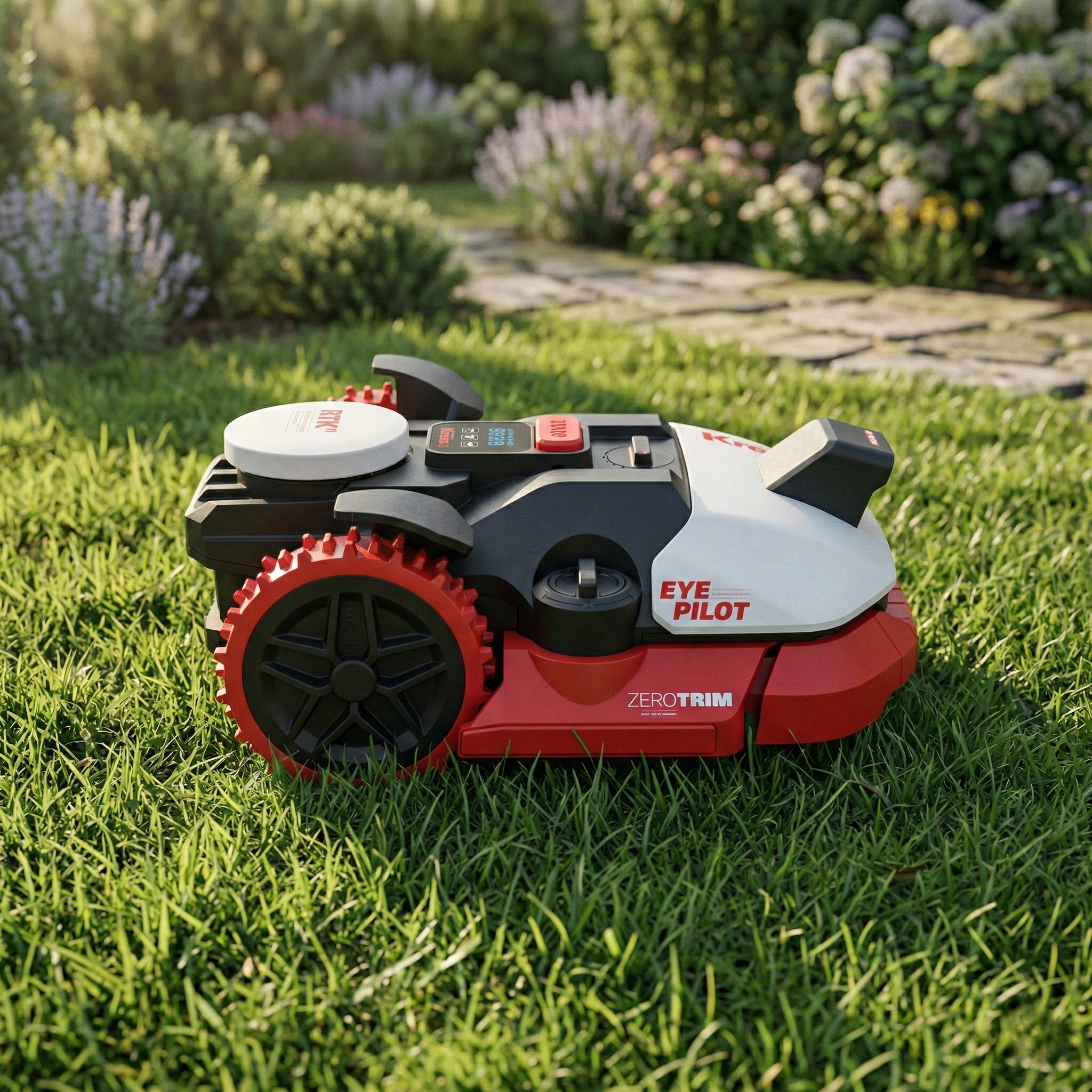 Kress KR260ES EyePilot® robotmaaier tot 700m² – 4G & kanten maaien