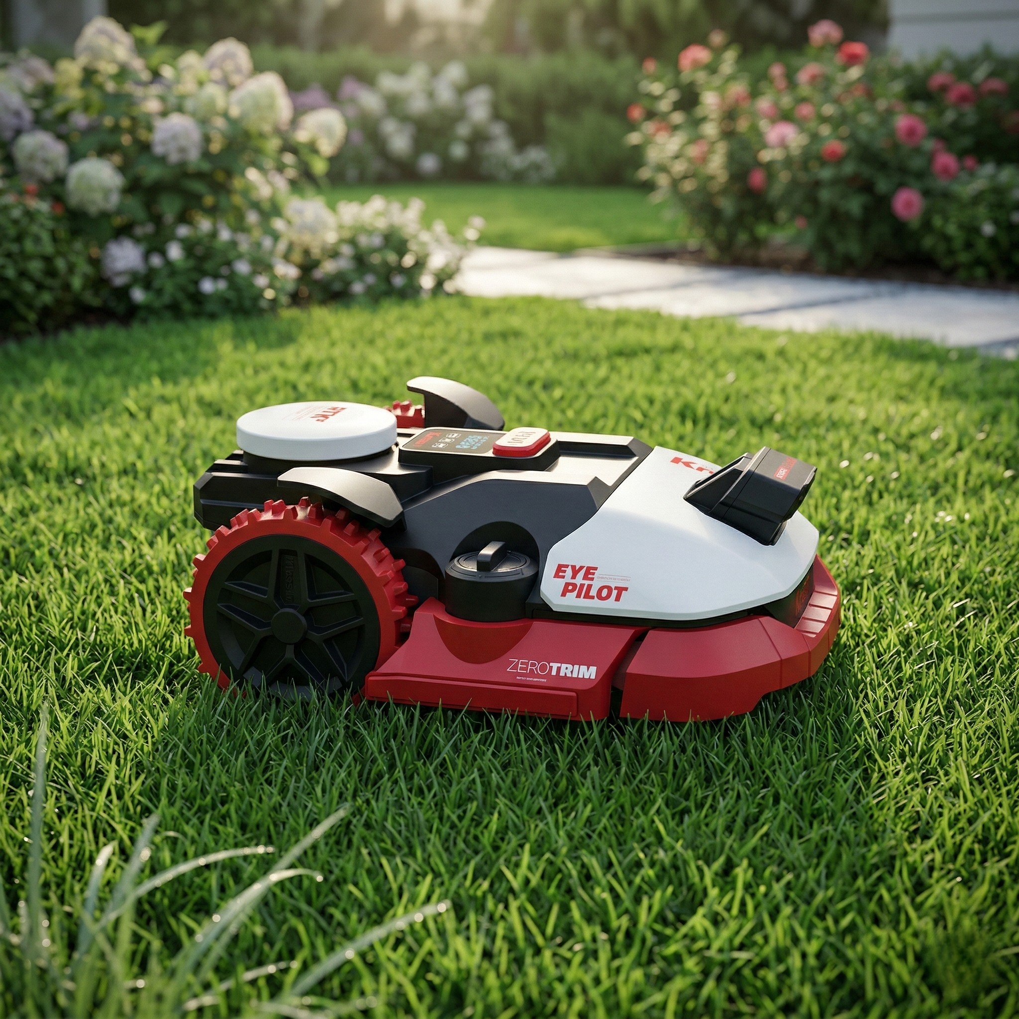 Kress KR271E EyePilot® robotmaaier tot 1500m² – 4G & kanten maaien
