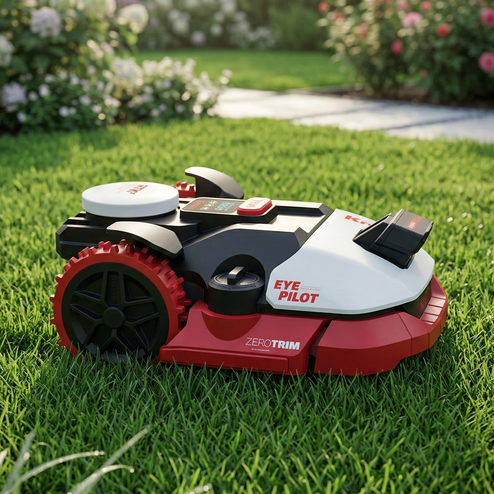 Kress KR271E EyePilot® robotmaaier tot 1500m² – 4G & kanten maaien