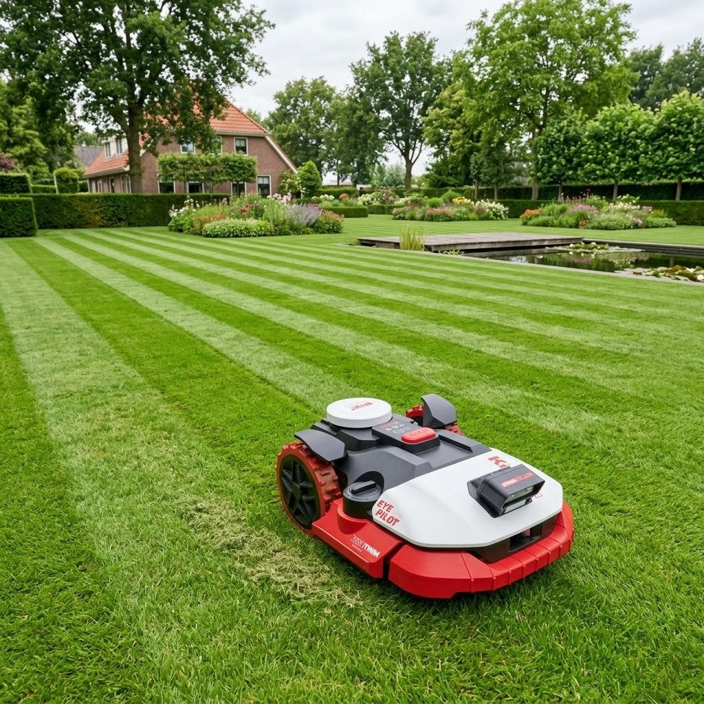 Kress KR273E EyePilot® robotmaaier tot 3000m² – 4G & kanten maaien