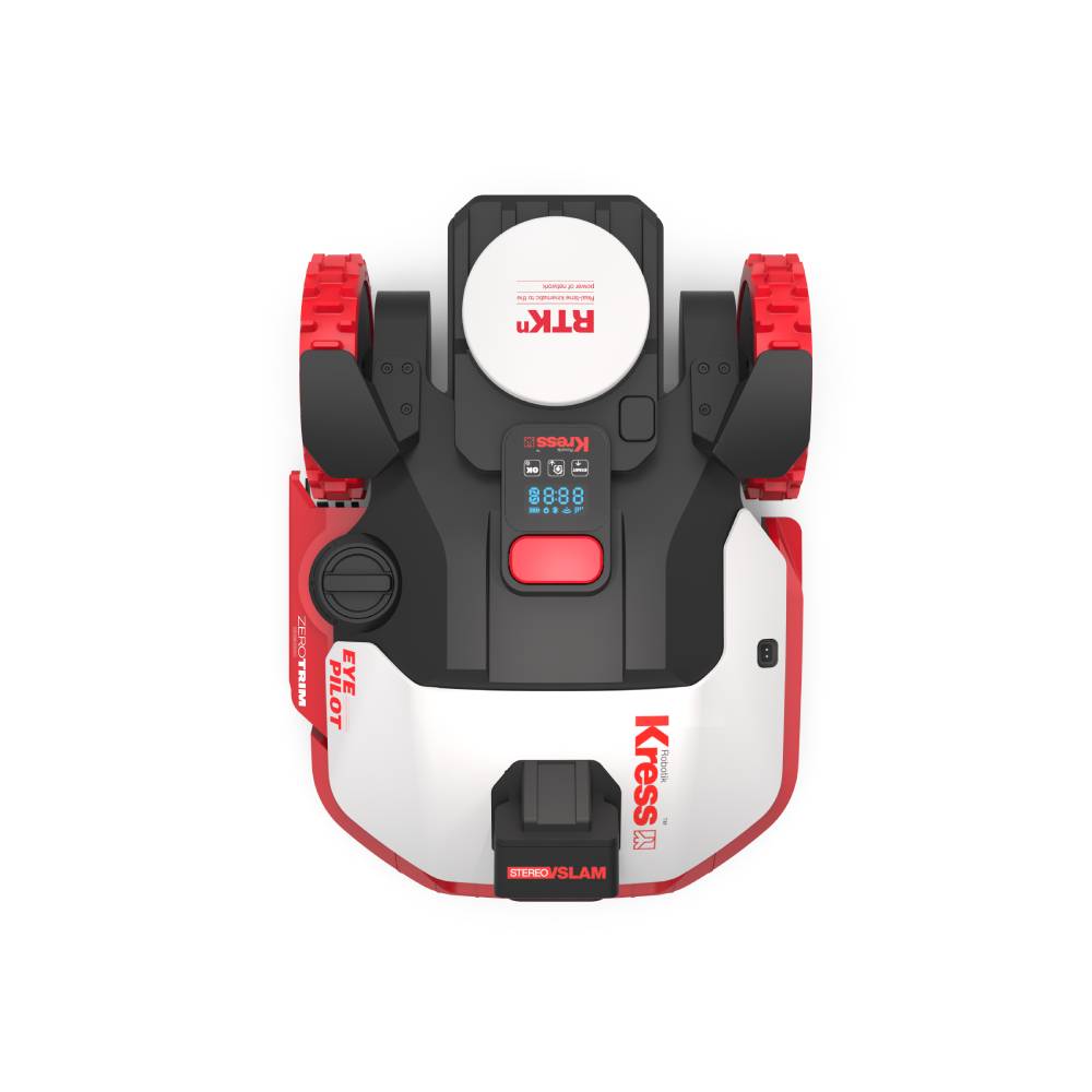 Kress KR273E EyePilot® robotmaaier tot 3000m² – 4G & kanten maaien
