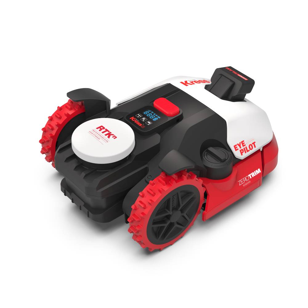 Kress KR273E EyePilot® robotmaaier tot 3000m² – 4G & kanten maaien