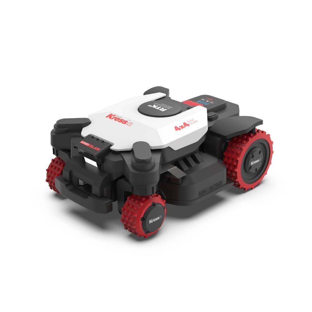 Kress KR285E EyePilot® robotmaaier 4×4 tot 5000m² – AWD, 4G & kanten maaien