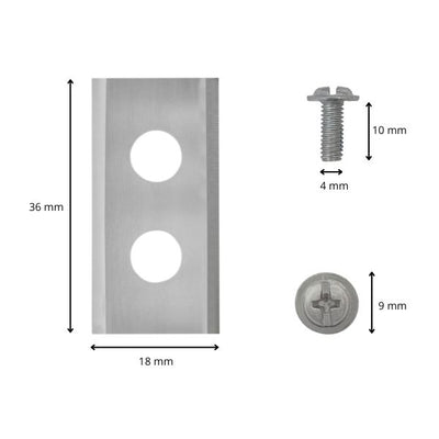 Reserve mesjes (12 stuks)Geschikt voor de hele range +EyePilot®